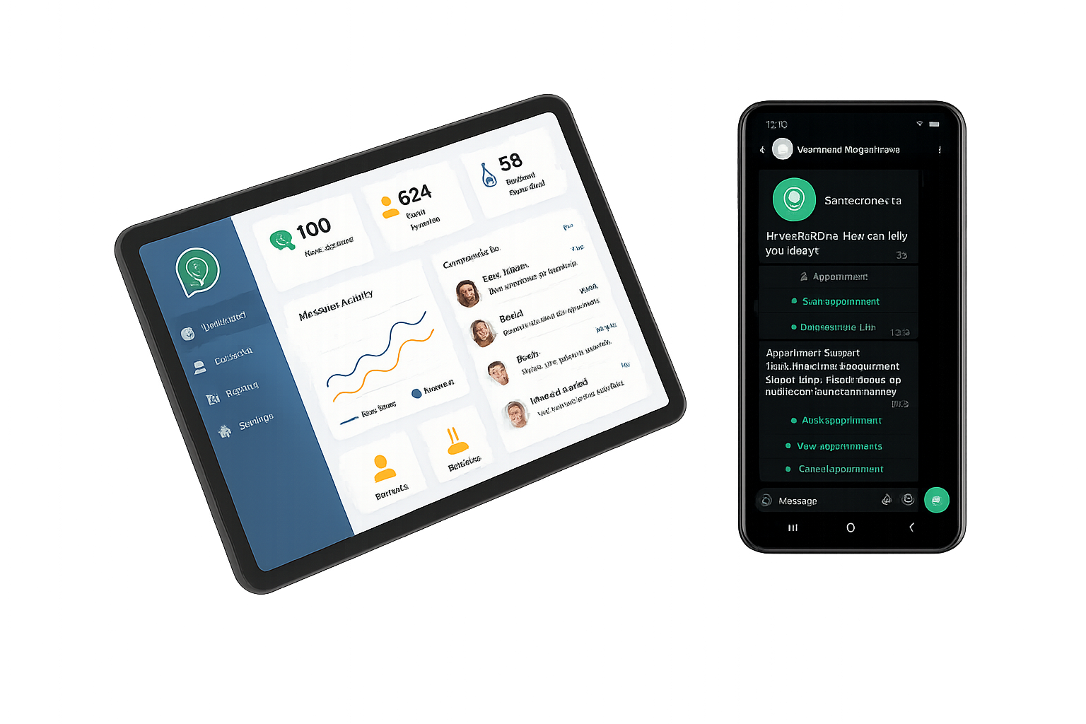 WhatsApp Chat Interface